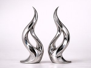 3D model Elegant Symmetrical Wings - 3D Print model