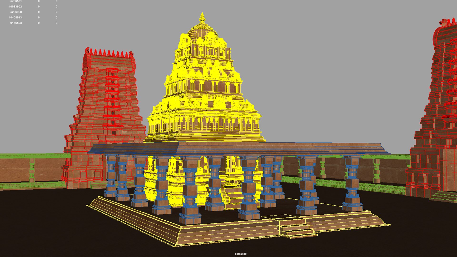 Hindu Temple 3D Model - TurboSquid 2376983