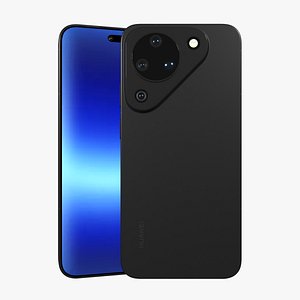 3D Huawei Pura 90 Black