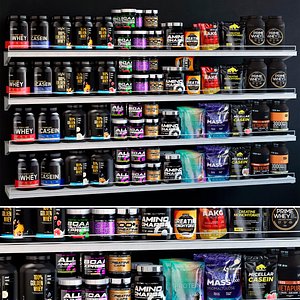 3D model Showcase 049 Sports nutrition