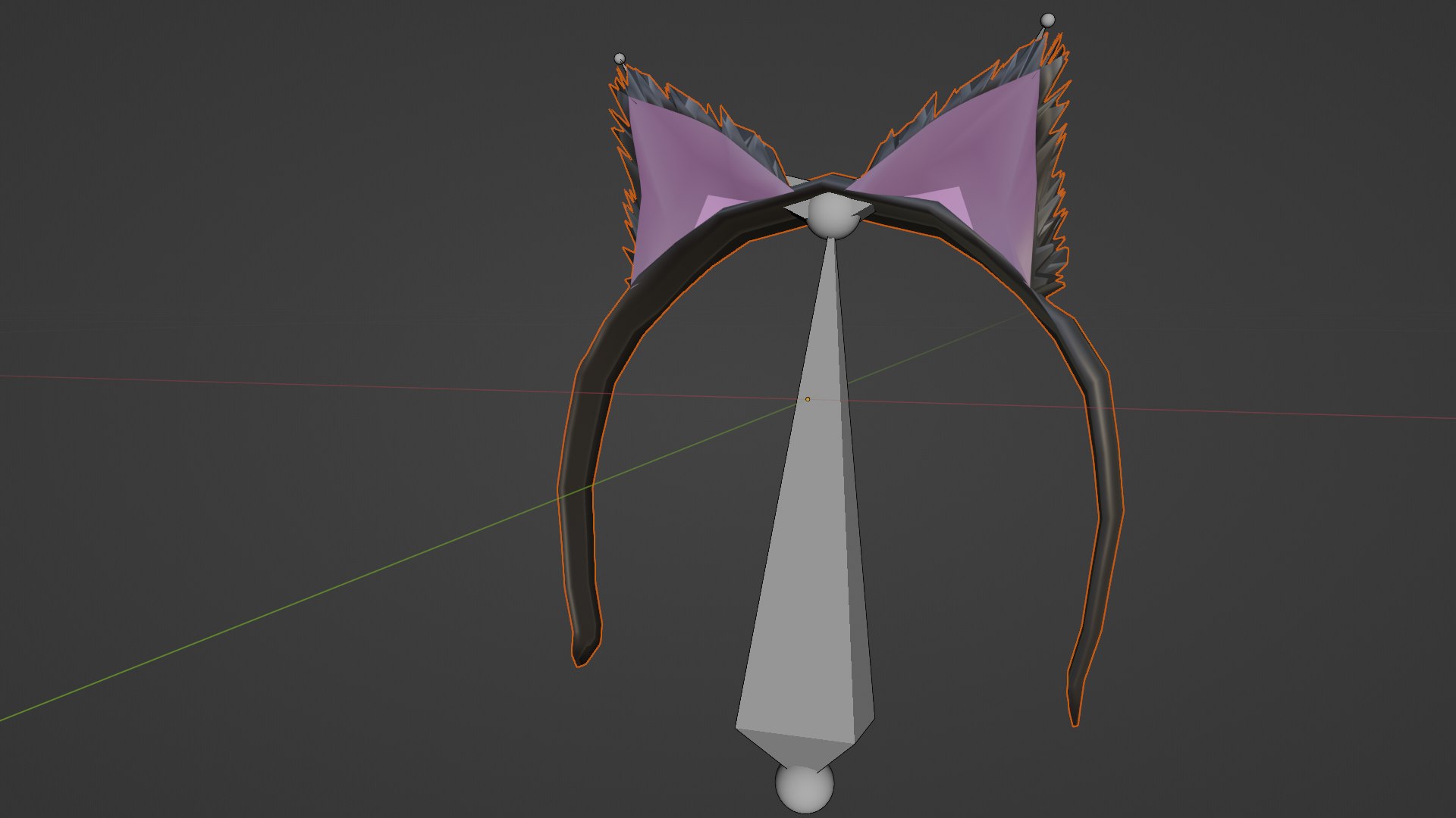 Kitty Ears 3D Model - TurboSquid 2057552