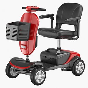 Mobility Scooter 3D model