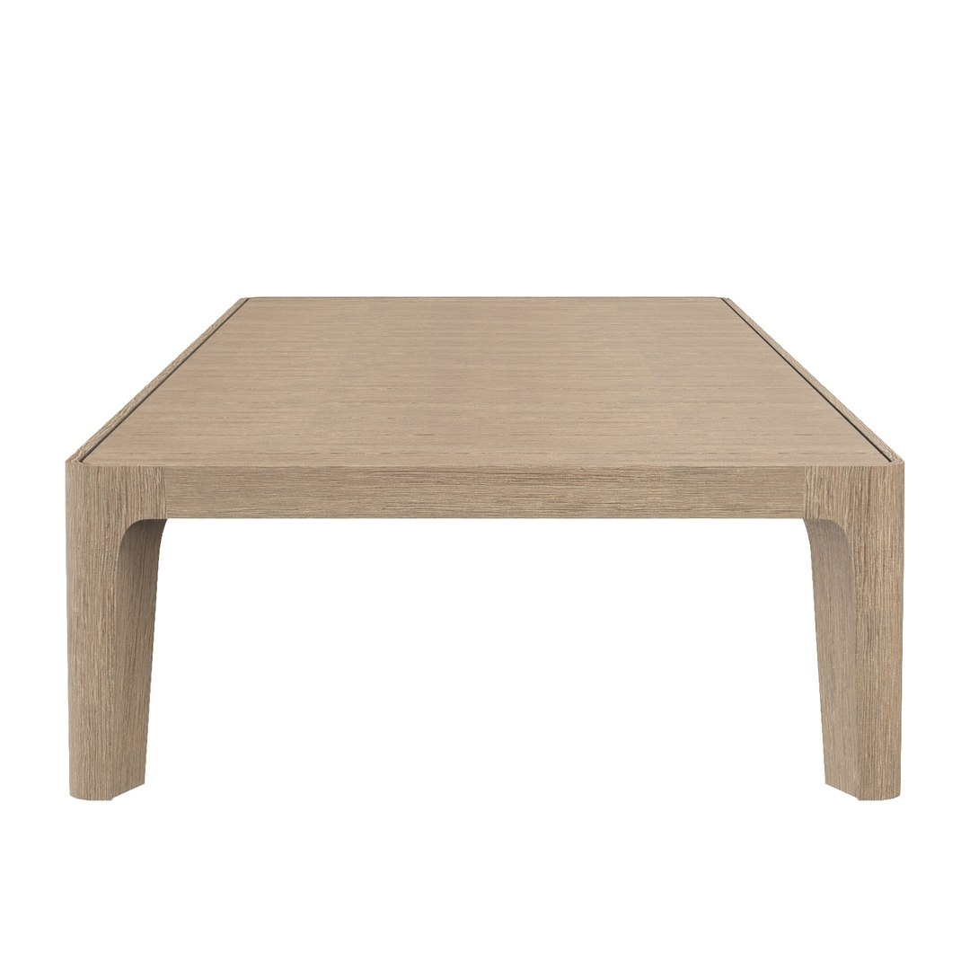 3D Malta Teak Coffee Table TurboSquid 2085131