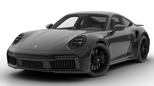 Porsche 911 Turbo S 992 3D model