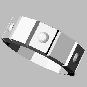 Gents Beveled Band.3dm