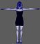 Modelo 3D del personaje de Kate Winslet