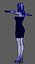Modelo 3D del personaje de Kate Winslet