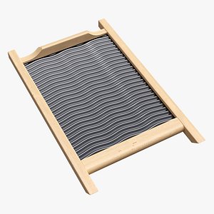 Washboard 3D model