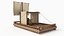 3D Wooden Raft model