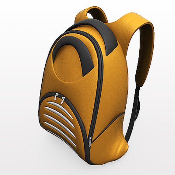 backpack pack 3d model