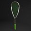 oliver squash racket 3d obj