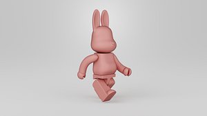 Rabbit 3D Print Move model