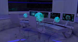 sci fi room model
