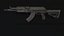3D AK-204 Assault Rifle Kalashnikov 200 Series model