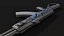 3D AK-204 Assault Rifle Kalashnikov 200 Series model