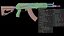 3D AK-204 Assault Rifle Kalashnikov 200 Series model