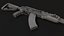 3D AK-204 Assault Rifle Kalashnikov 200 Series model