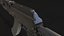 3D AK-204 Assault Rifle Kalashnikov 200 Series model