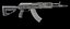 3D AK-204 Assault Rifle Kalashnikov 200 Series model