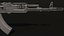 3D AK-204 Assault Rifle Kalashnikov 200 Series model