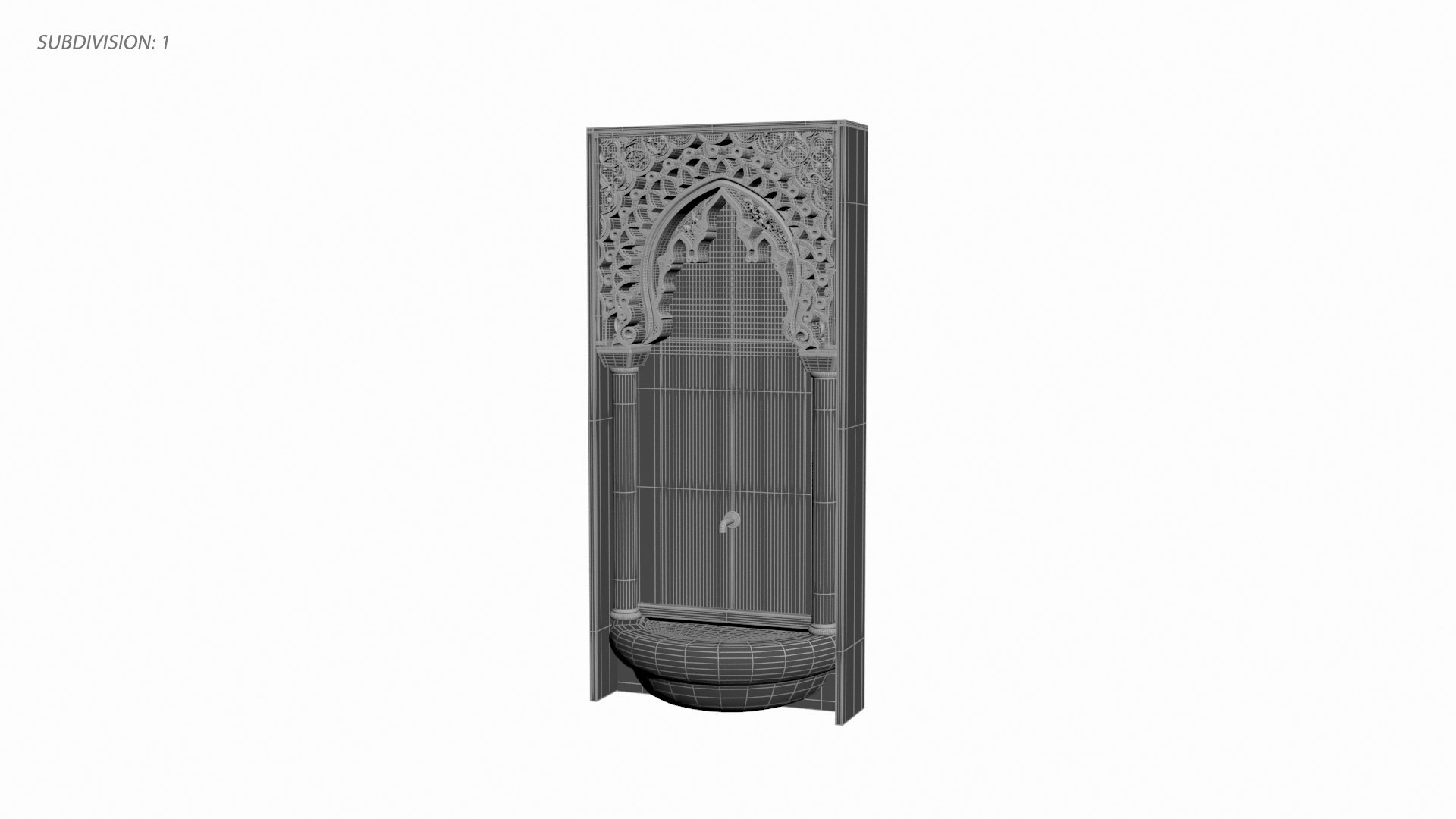 Wall Fountain Moorish architecture model https://p.turbosquid.com/ts-thumb/X4/QZo7Eg/ny/2/jpg/1740947398/1920x1080/fit_q87/6959b8a50652a40a411d3c26fa9dcbbe3631a1a4/2.jpg