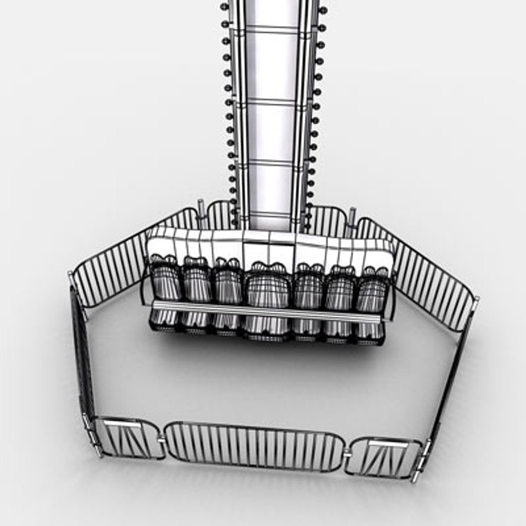 Pendulum Amusement Ride 3d Model