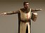 knight character 3d model