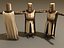 knight character 3d model
