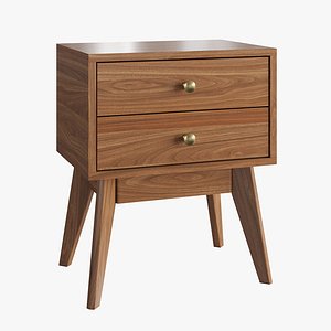3D Bedside table Darke model