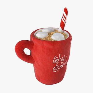 3D soft mug hot chocolate