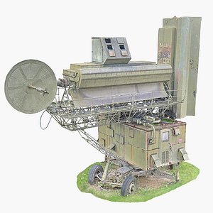 Russian Old Weathered Surfacetoair Missile Radar