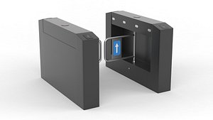 Turnstile Gate 3D model
