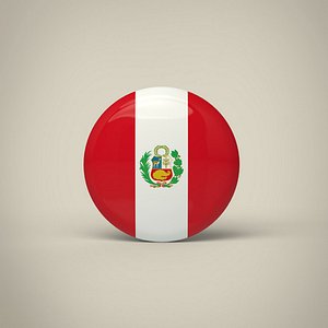 3D Peru Badge