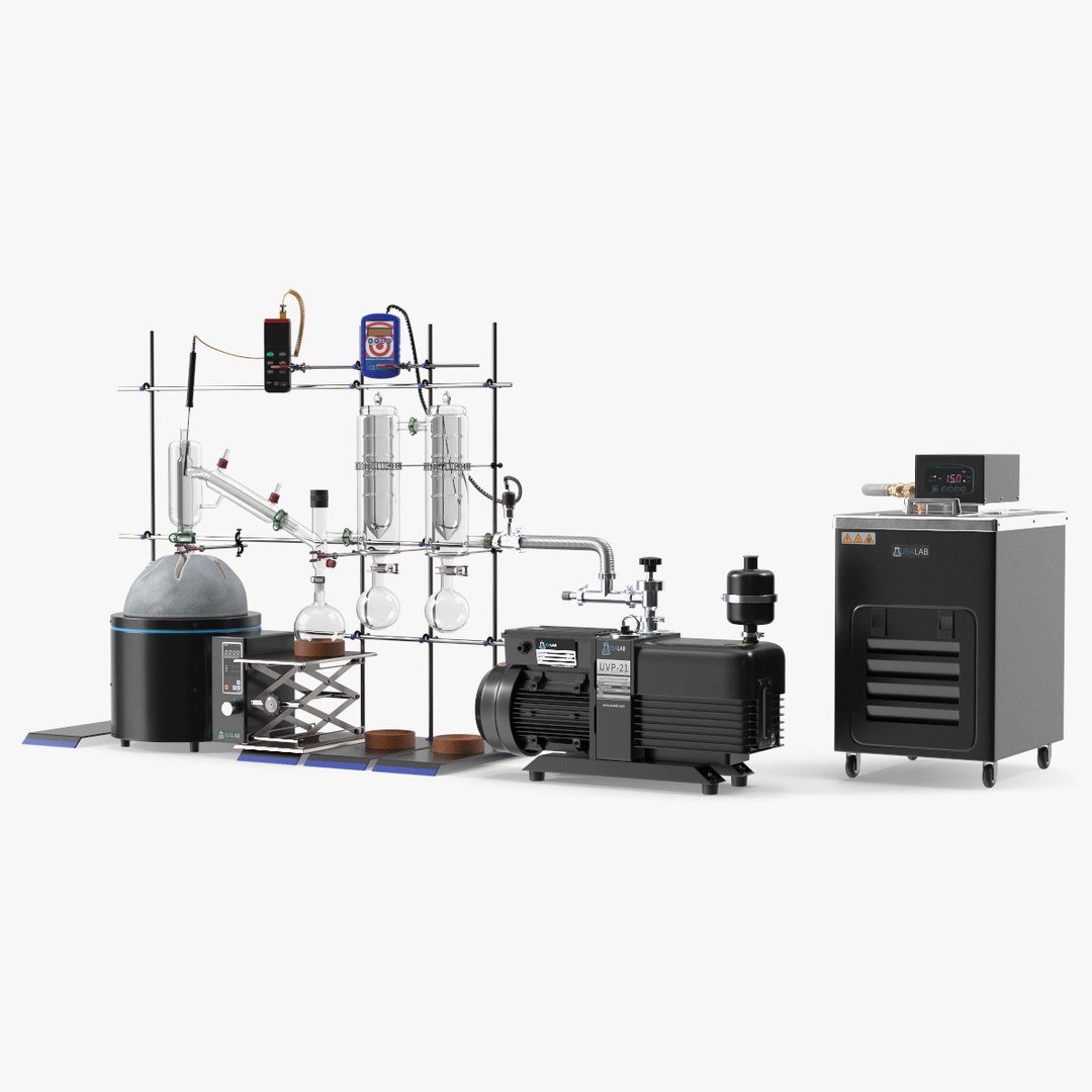 Full Bore Distillation Kit 3D model preview