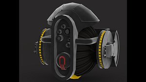 Sic Fic Patrol Robot 3D model