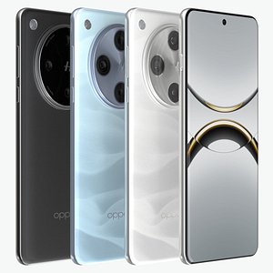 OPPO Find X8 Pro All Colors 3D