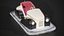 Retro Futuristic Bumper Car