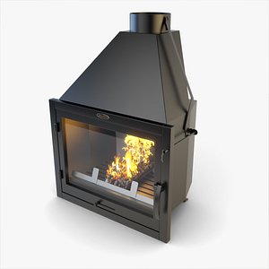 3d fryrender wood model