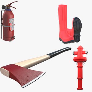 3D model Fire Equipment
