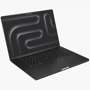 Apple MacBook Pro 16 M5 2026 Space Black Rigged