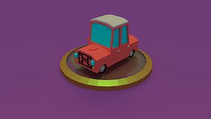 cars render 3D model