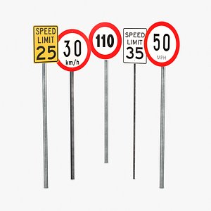 Road Signs Pack - Ultimate Speed Control