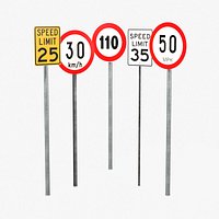 Road Signs Pack - Ultimate Speed Control