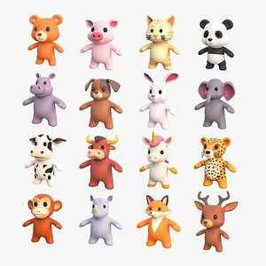Little Animal Baby Animated Pack 01