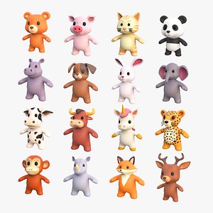 Little Animal Baby Animated Pack 01