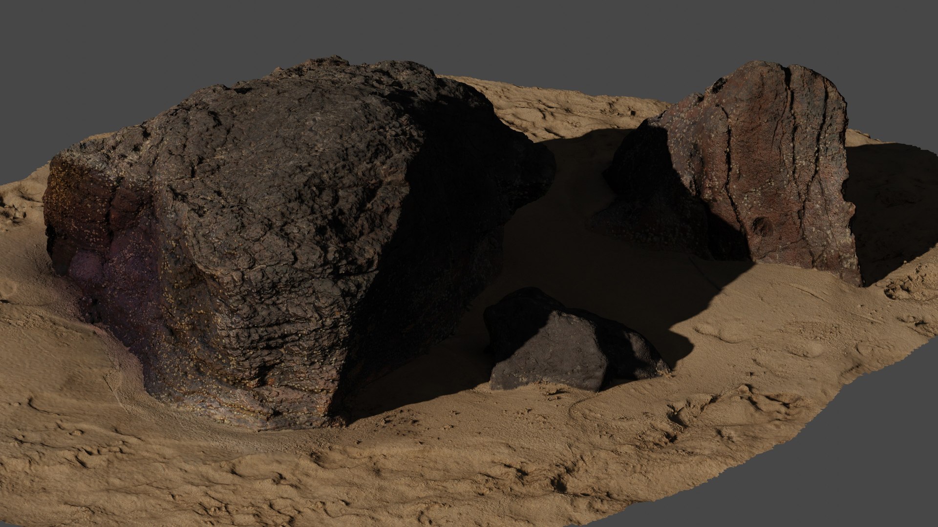 3D Rock17 Model - TurboSquid 2014682