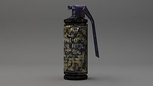 grenade M18 subdivison ready 3D model