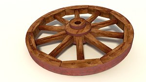 3d wagon wheel