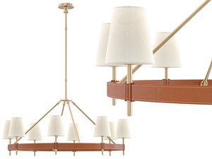 3D Hastings Round Chandelier model