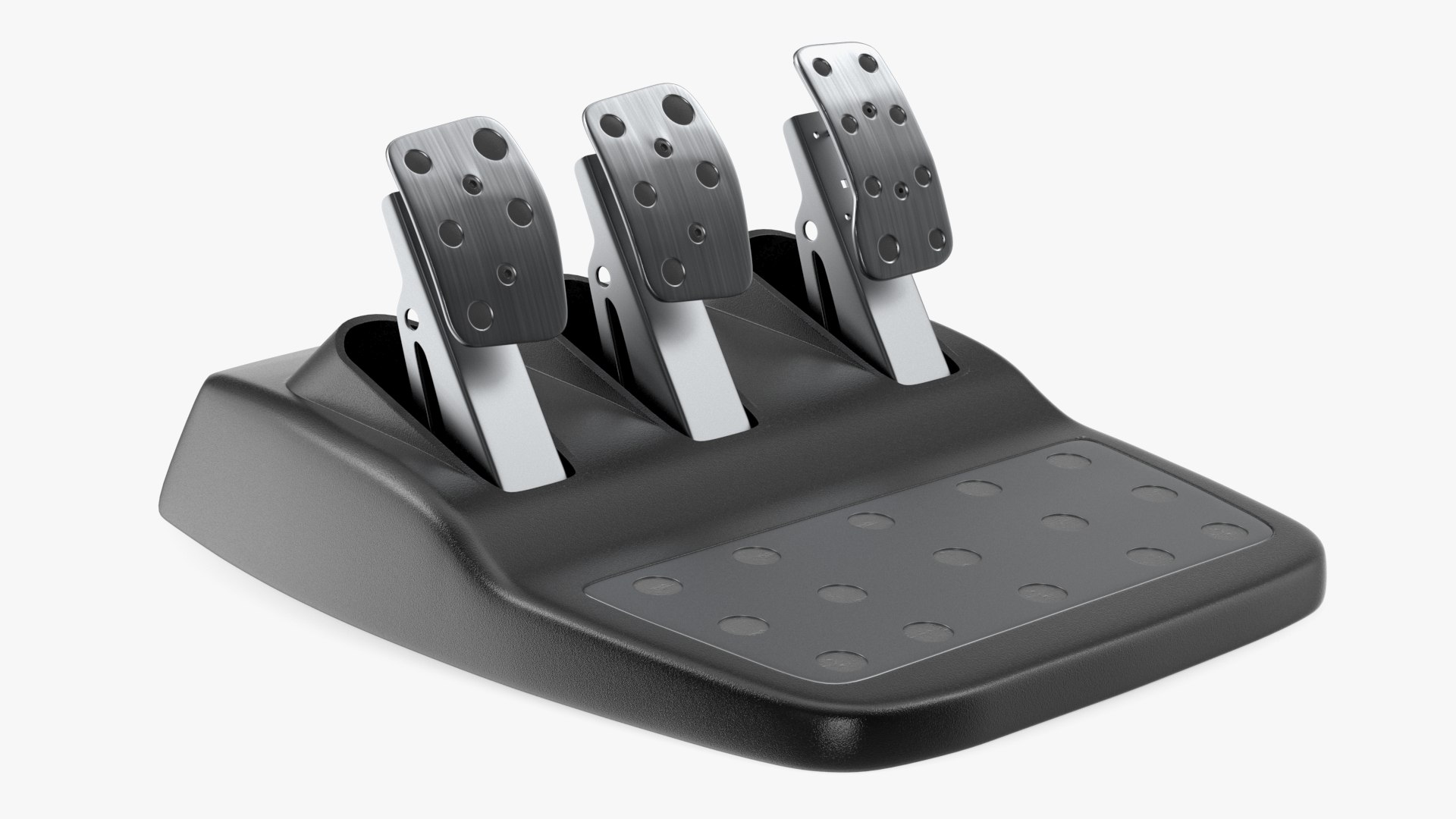 Driving Game Device Pedals 3D model preview